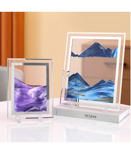 ساعه رمليه شكل مستطيل